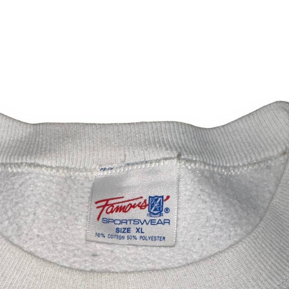 90s Sweatshirt Crewneck Door County Nautical Tourist - XL - Picture 3 of 4